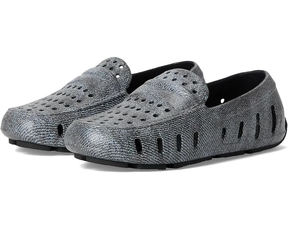 Детские мокасины Floafers Kids Prodigy Driver Print с принтом