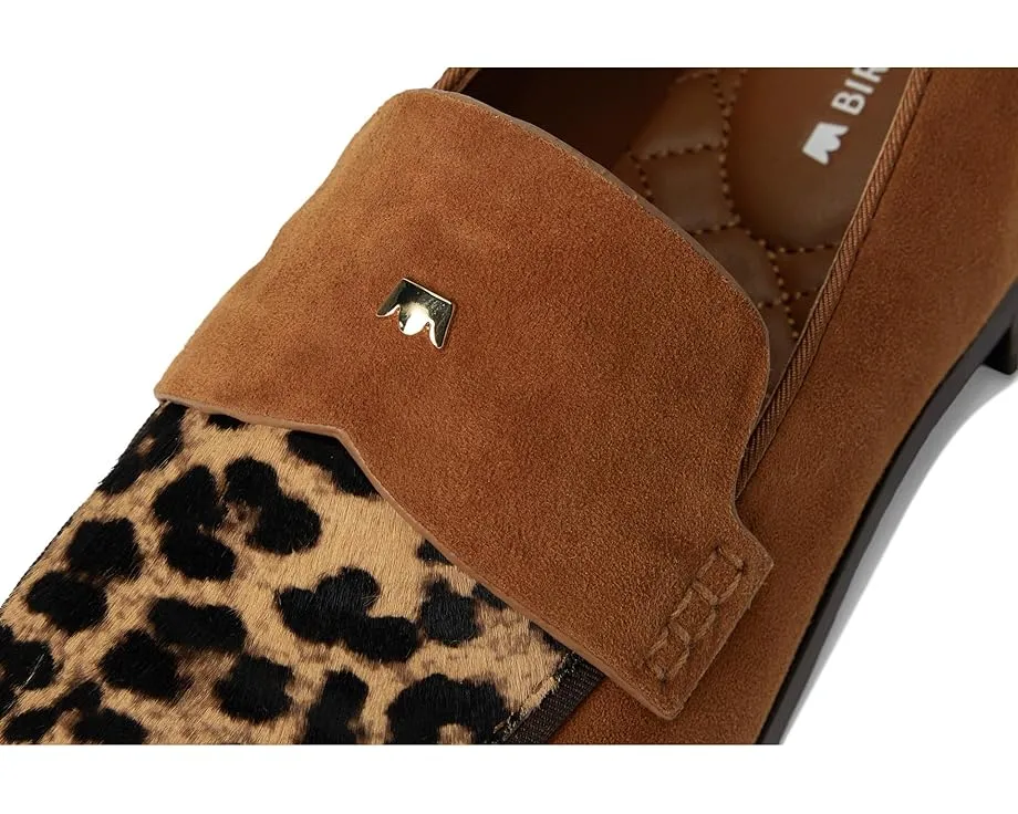 Лоферы Birdies The Starling 20 из кожи с принтом под леопарда