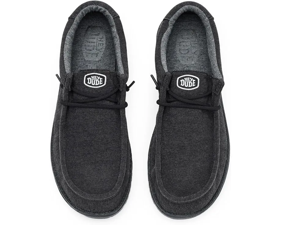 Кроссовки Hey Dude Wally Stretch Jersey из трикотажа с памятью формы