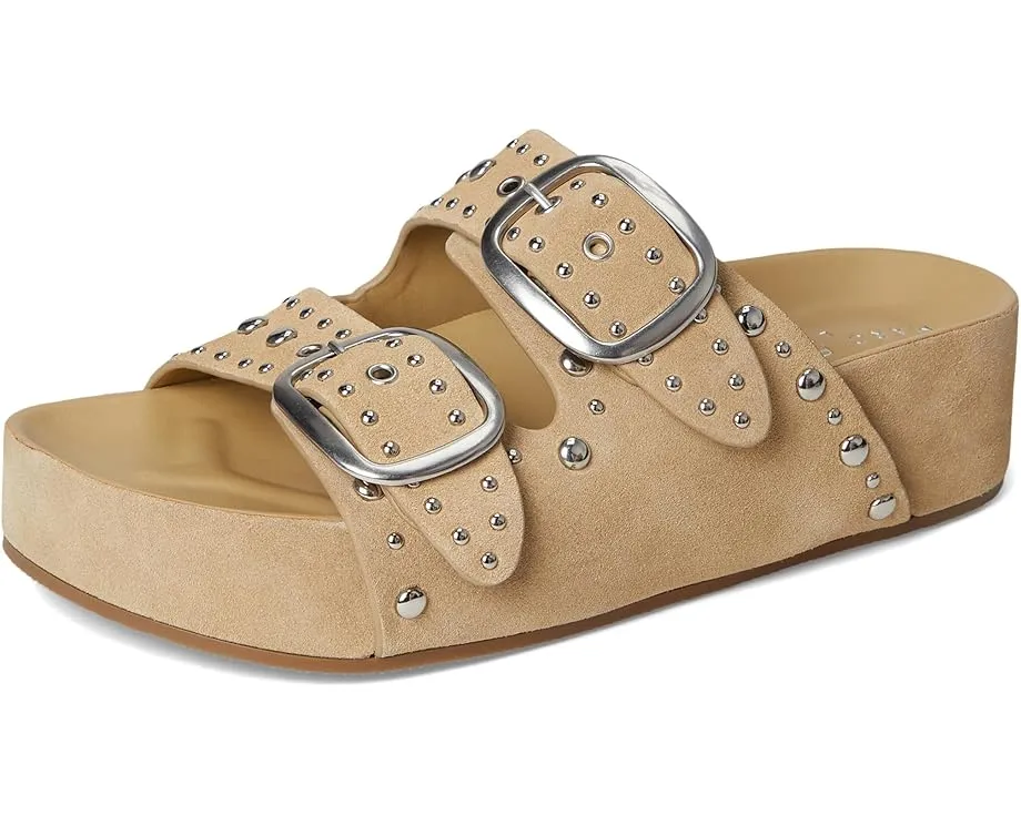 Сандалии Marc Fisher LTD Sayge из замши с двумя ремешками и круглым носком