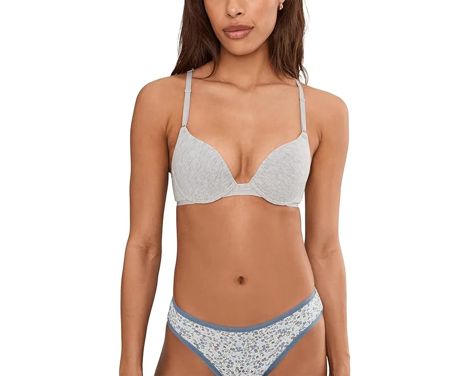 Бюстгальтер Natori Bliss Cotton Convertible T-Shirt Bra из хлопка пима с регулируемыми бретелями