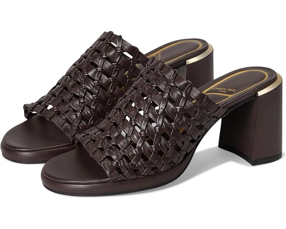 Сандалии на блочном каблуке Kenneth Cole New York Solara с плетеными деталями