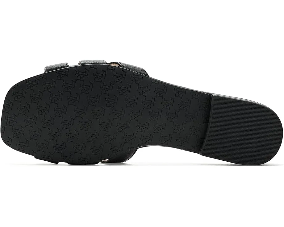 Босоножки Lauren Ralph Lauren Blaike из кожи наппа с многоремешковым верхом