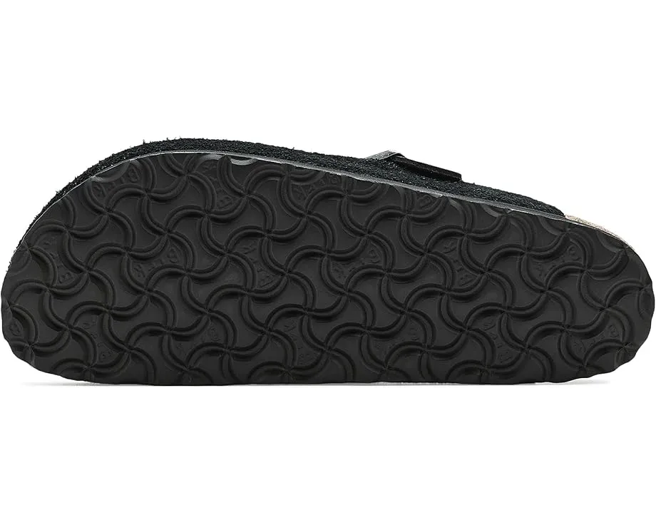 Сабо Birkenstock Boston Braid из замши с регулируемым ремешком