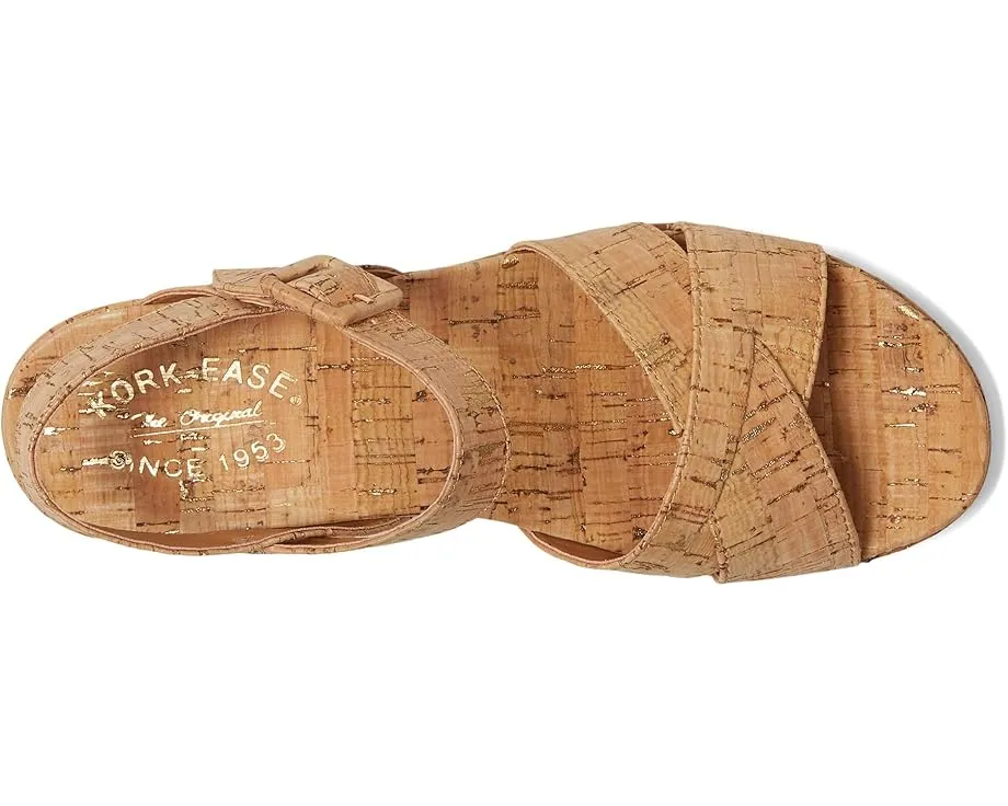Сандалии Myrna 2.0 на платформе с пробковой стелькой и регулируемой пряжкой Kork-Ease