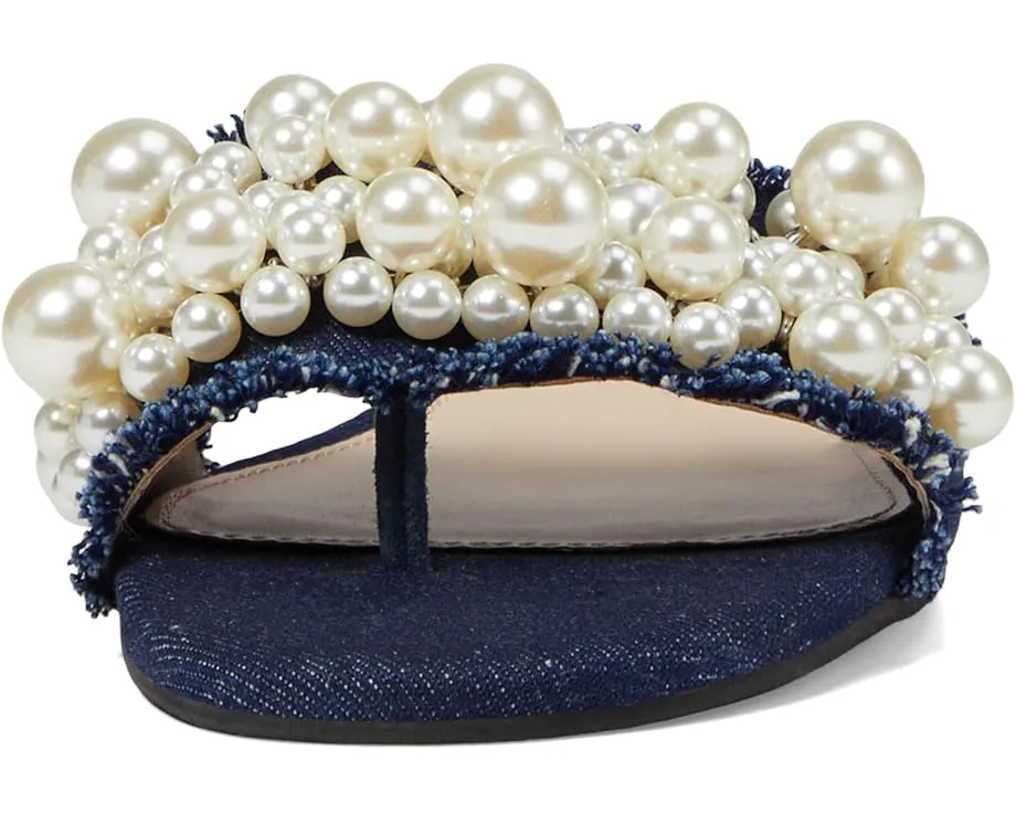 Босоножки Pelle Moda Bayer 2 с жемчужным декором и низким каблуком