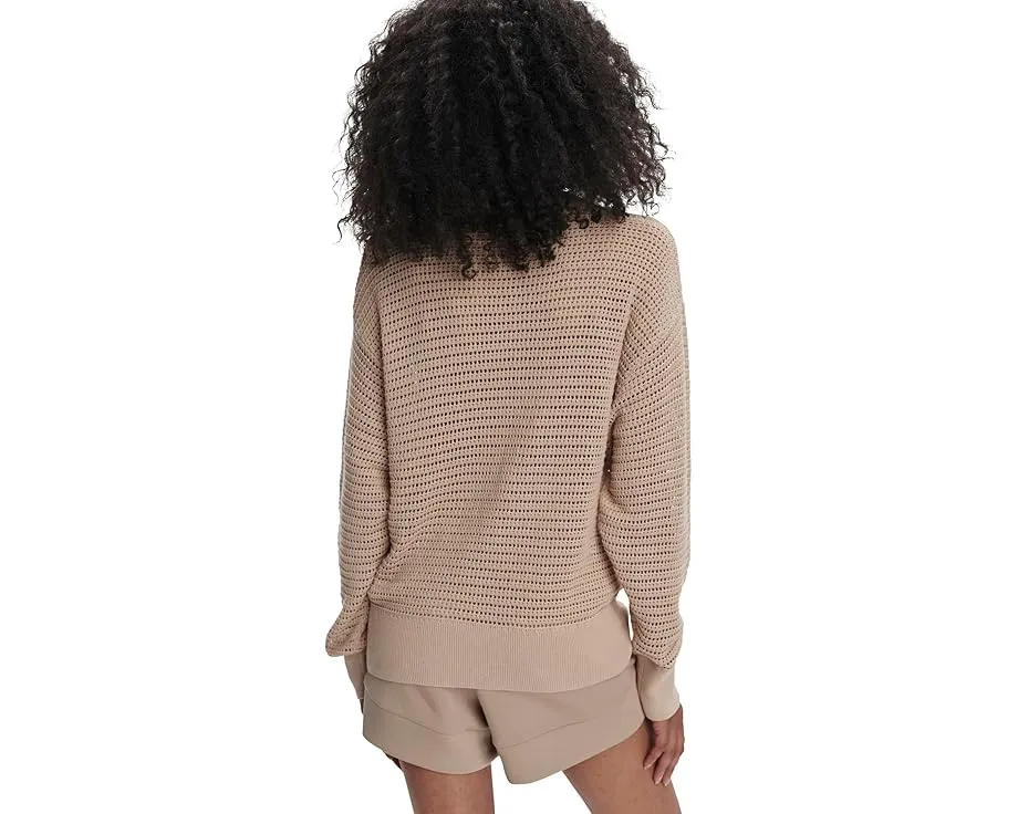 Свитер Varley Kershaw из хлопкового сетчатого полотна