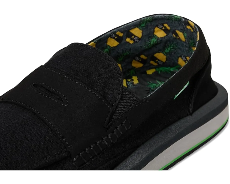 Лоферы Donny Loafer X Ben Gravy с льняным верхом и стелькой с принтом Sanuk