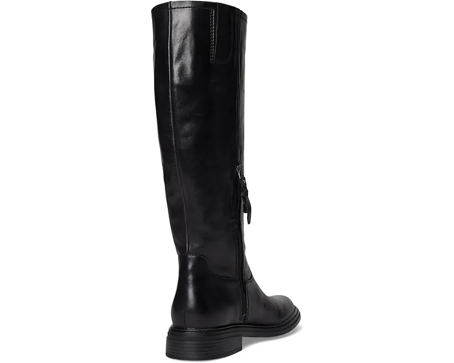 Узкие высокие сапоги Ontime Narrow Calf до колена с круглым носком и боковой молнией