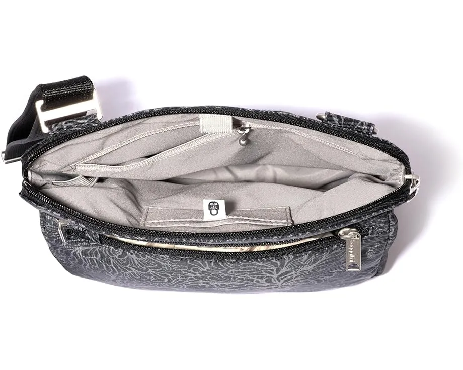 Большая сумка-кроссбоди Baggallini Securtex Anti-Theft с защитой от кражи