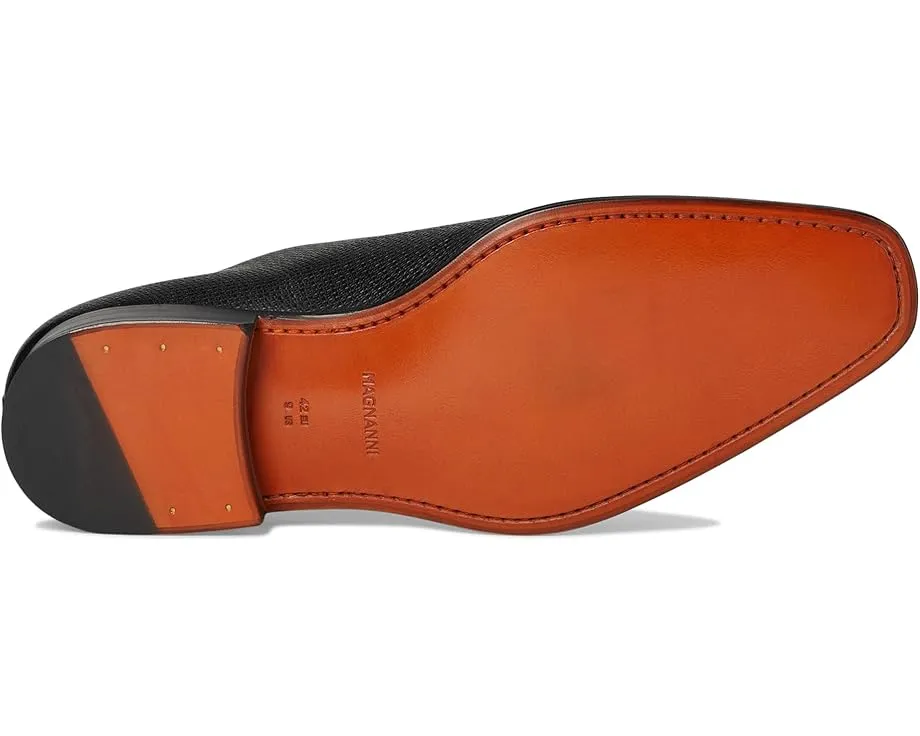 Оксфорды Magnanni Vaughan с зауженным мыском и каблуком на наборной подошве