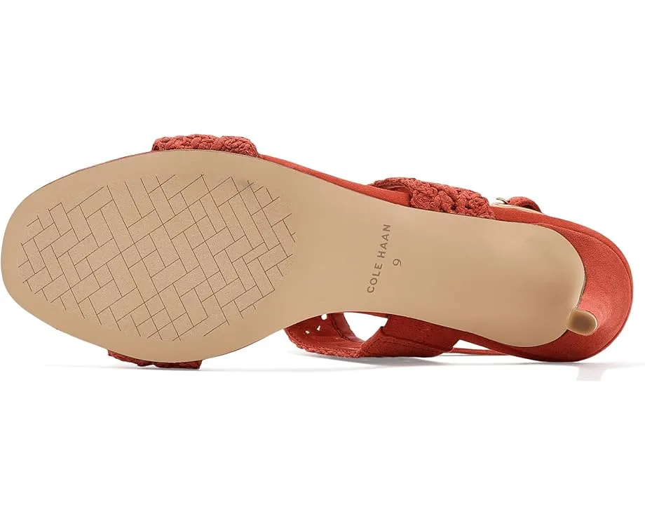 Босоножки Cole Haan Harlan с двумя полосками из ткани и кожи