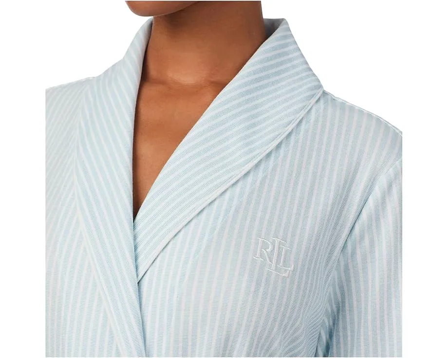 Пижамный комплект Lauren Ralph Lauren с коротким рукавом и укороченными брюками