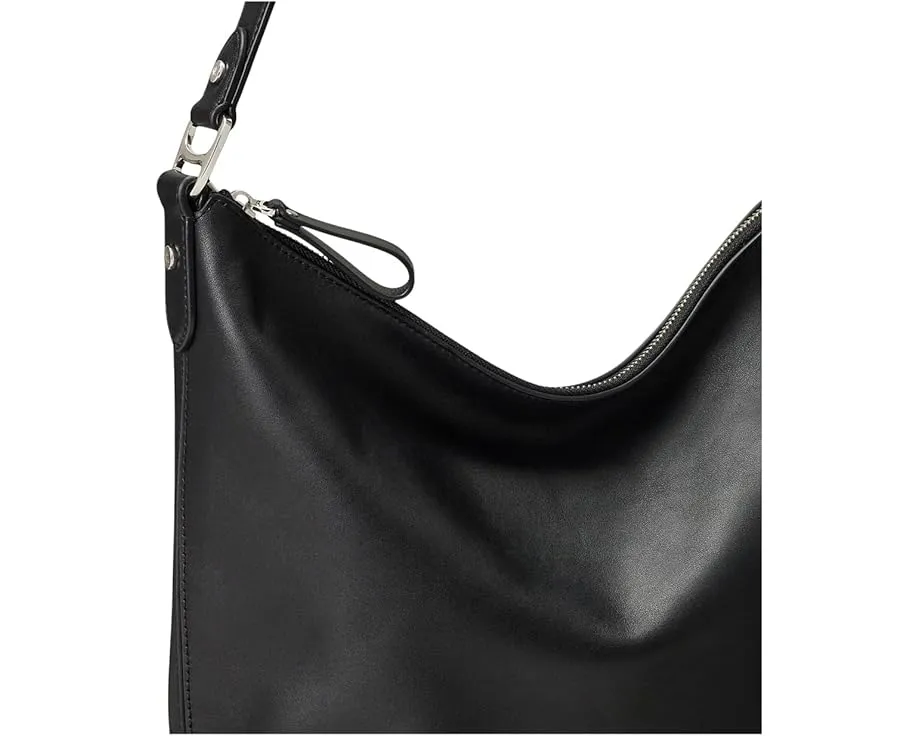 Большая сумка-ведро Lauren Ralph Lauren из натуральной кожи Tasha с ремнем на D-кольцах