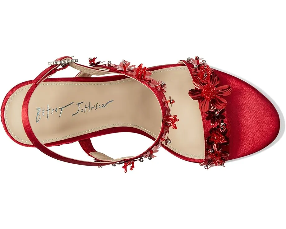 Босоножки на устойчивом каблуке Blue by Betsey Johnson Drue с ремешком и открытым носком