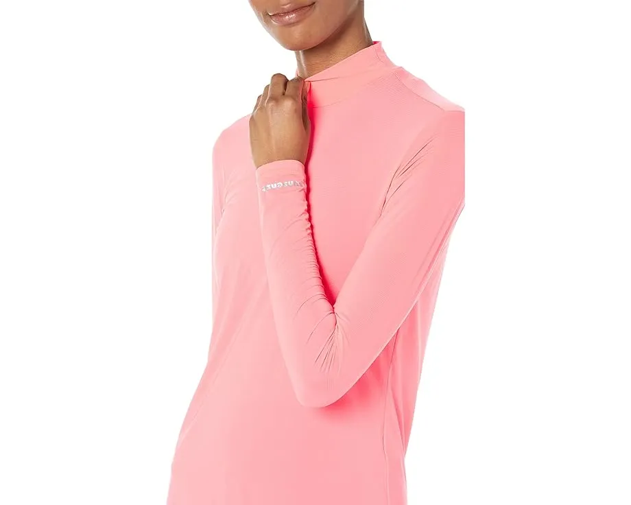 Рубашка для гольфа Jamie Sadock с защитой от солнца UPF 30+ и воротником стойкой