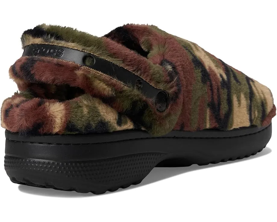 Кроксы Crocs Classic Unfurgettable с искусственным мехом и уютной стелькой