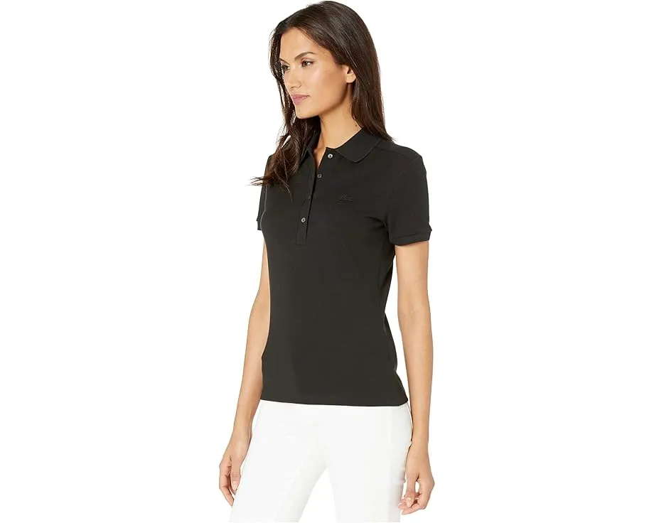Поло Lacoste Slim Fit из хлопкового пике с коротким рукавом
