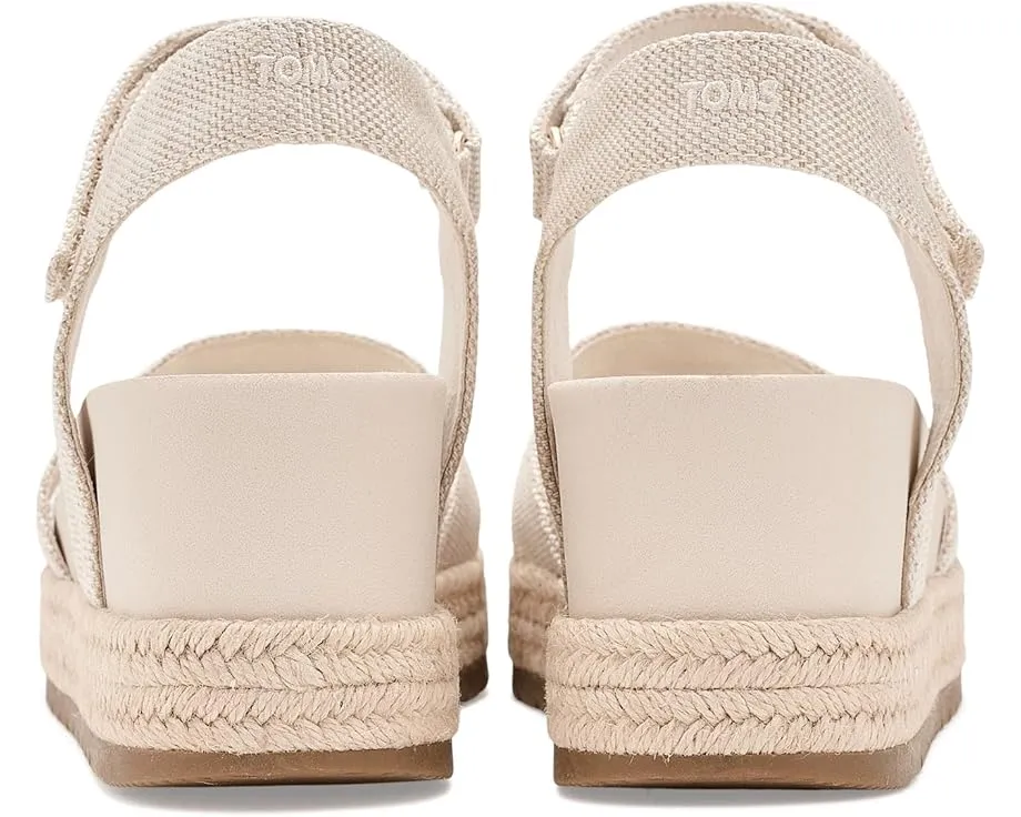 Сандалии TOMS Alana на клине с платформой и ремешками