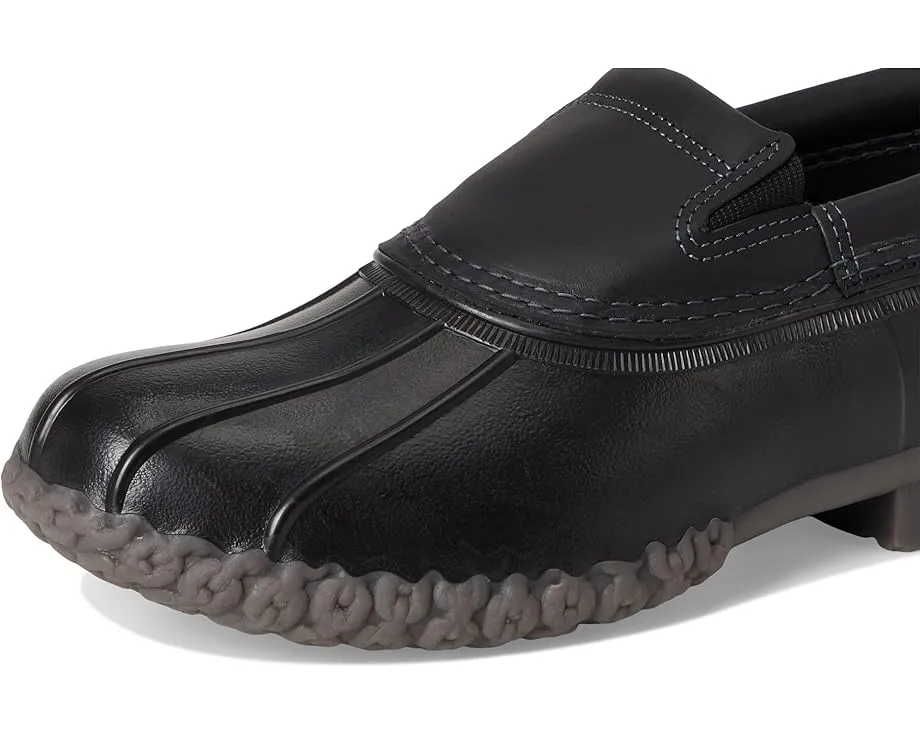 Слипоны L.L.Bean Rubber Moc из кожи с резиновой подошвой