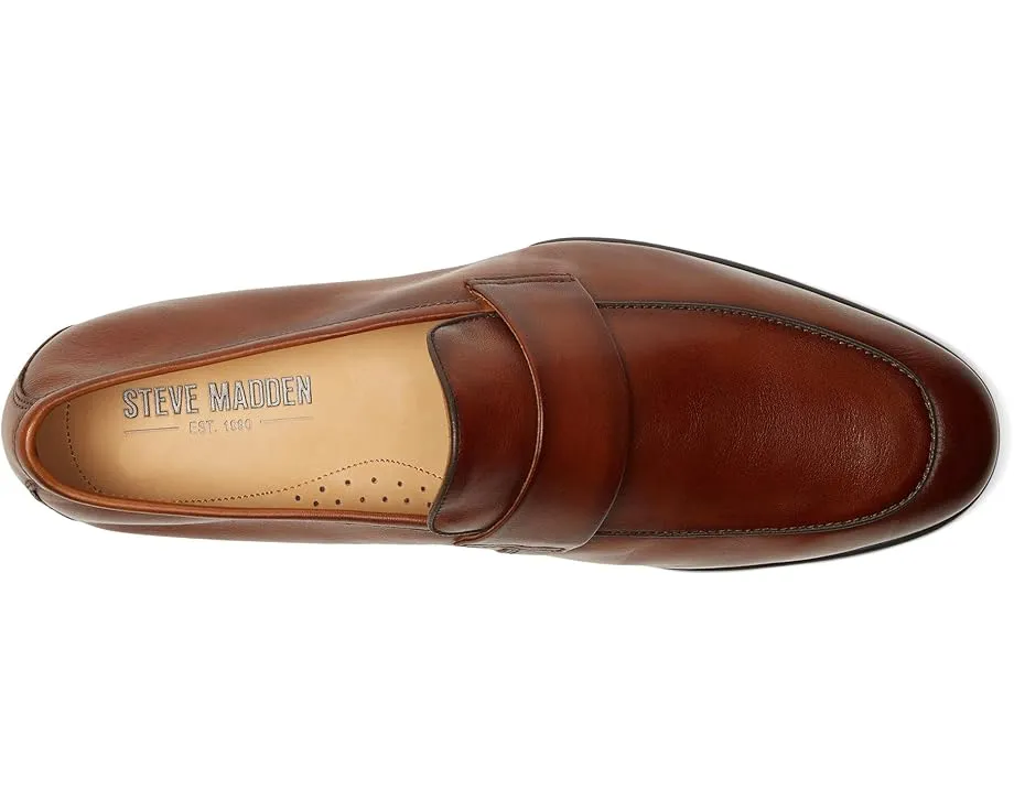 Пенни лоферы Steve Madden Belleaire из кожи с квадратным каблуком