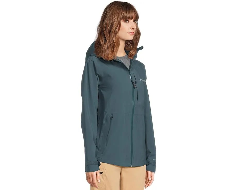 Куртка-оболочка Columbia Ampli Dry II с водонепроницаемой тканью Omni Tech и нагрудным карманом