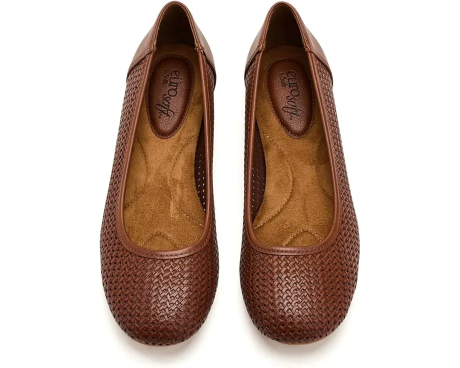 Балетки Tamika с тисненым верхом и мягкой подкладкой от EuroSoft