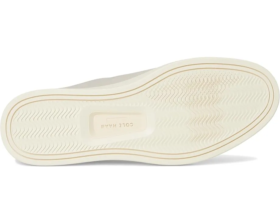Кроссовки Cole Haan Grandpro Luxe Slip-On с эластичными шнурками и кожаной подошвой