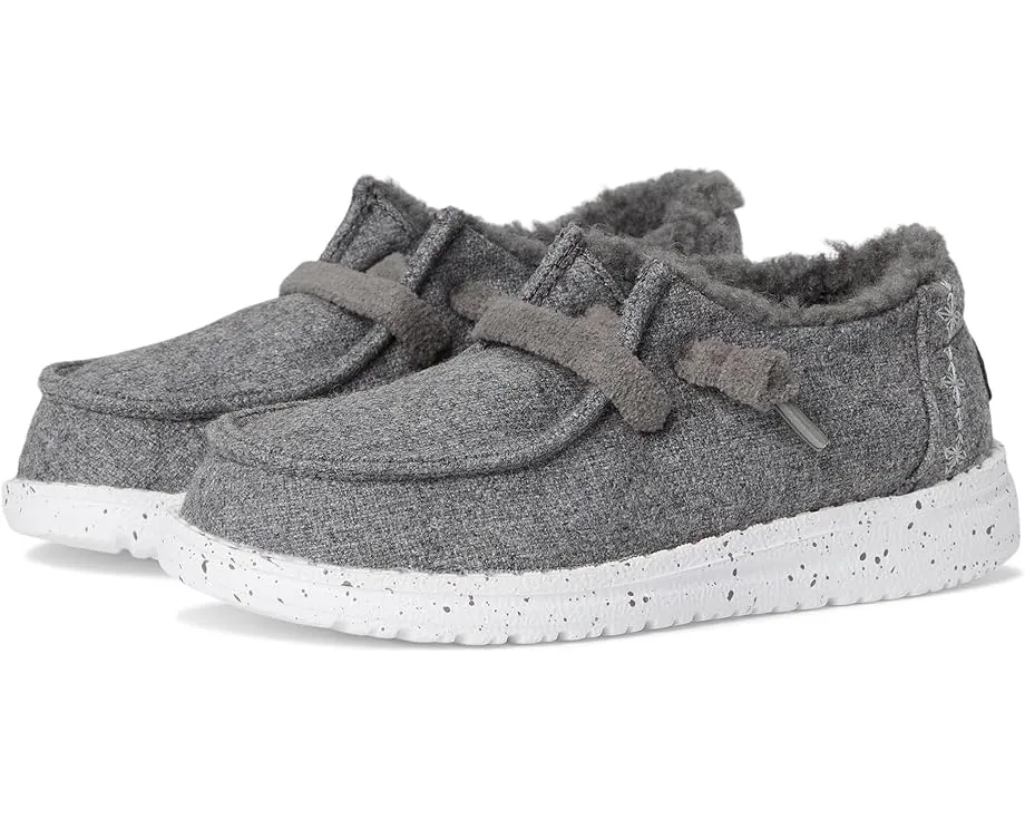 Hey Dude Kids Wendy Wool Cozy детские лоферы из шерсти с утепленной подкладкой