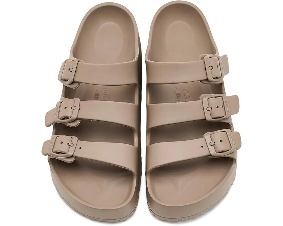 Сандалии Birkenstock Florida Platform Eva на платформе с тремя регулируемыми ремешками