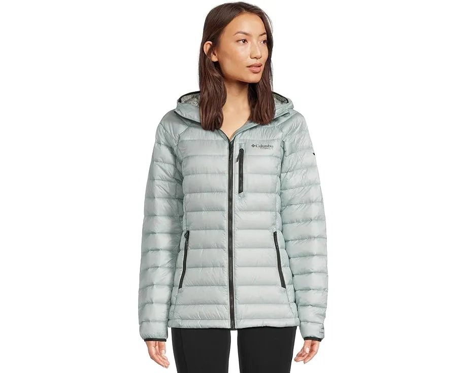 Пуховая куртка Columbia Arctic Crest с капюшоном и технологией Omni Heat Arctic