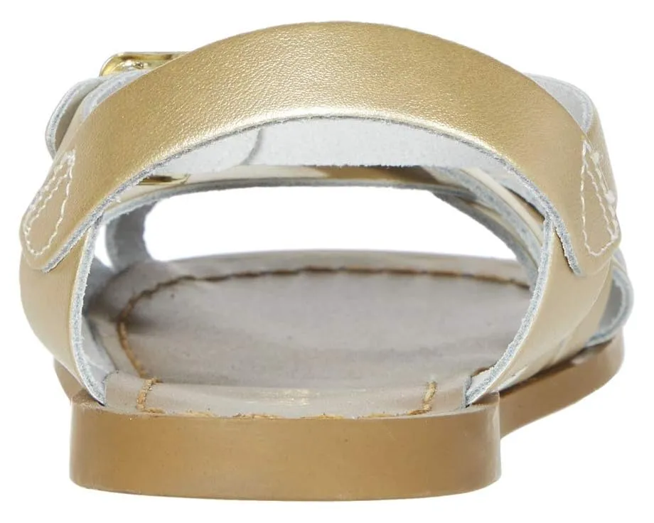 Сандалии Salt Water Sandal Retro с плетеным верхом и латунной фурнитурой