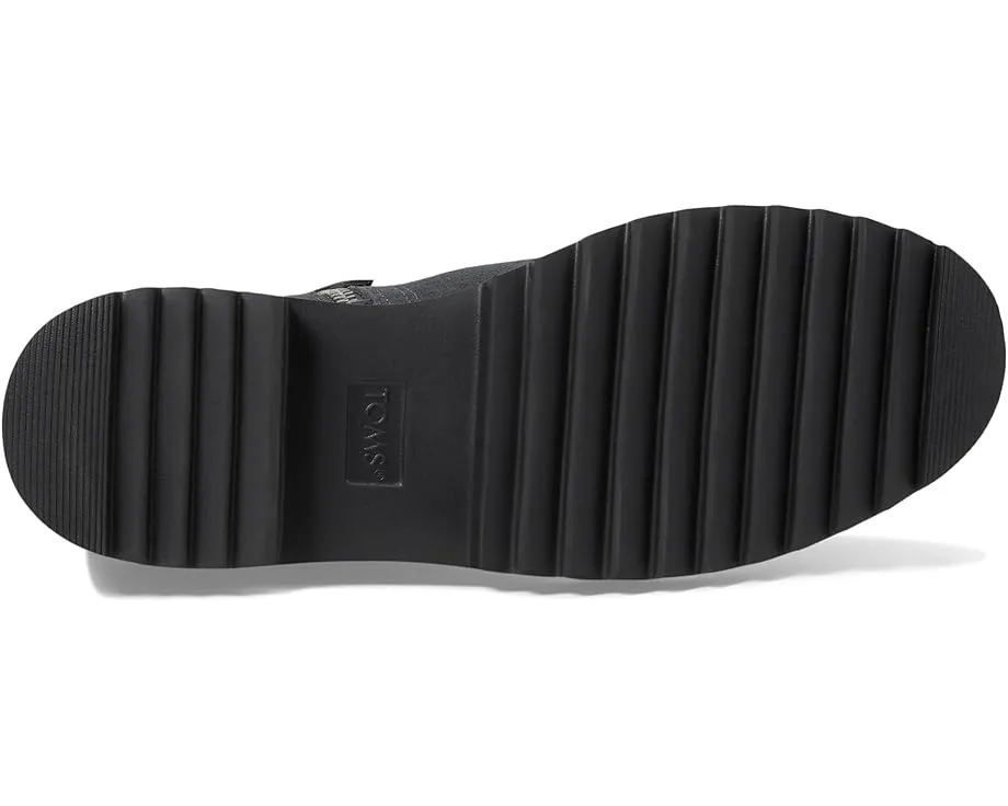 Ботинки TOMS Maude на платформе из замши с боковой молнией