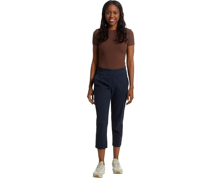 Широкие брюки Mountain Hardwear Dynama Crop с защитой UPF 50 и утепляющей подкладкой