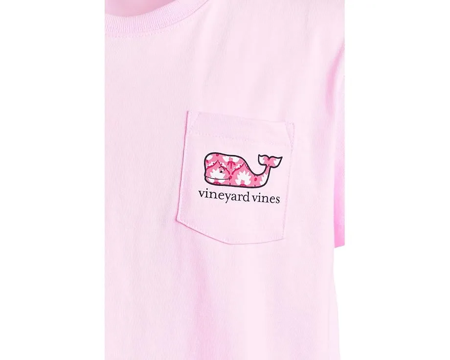 Детская футболка Vineyard Vines Kids с карманом и короткими рукавами
