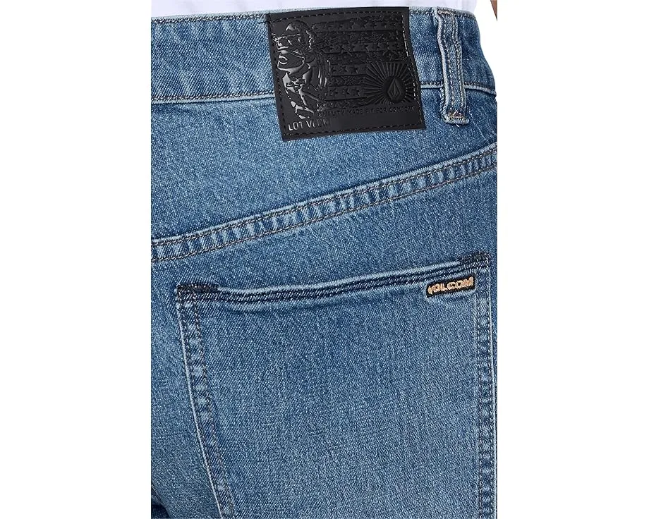Джинсы Volcom Kinkade Denim с расслабленным кроем и прямой штаниной