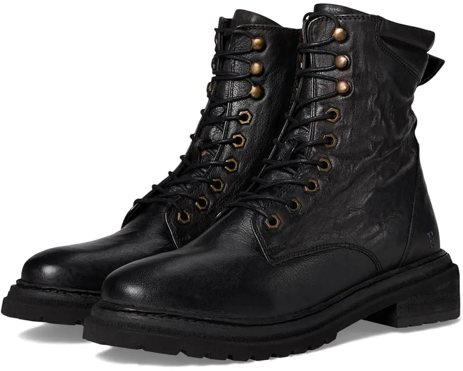 Ботинки Awol на шнуровке с молнией и состаренной кожей от ROAN by Bed Stu