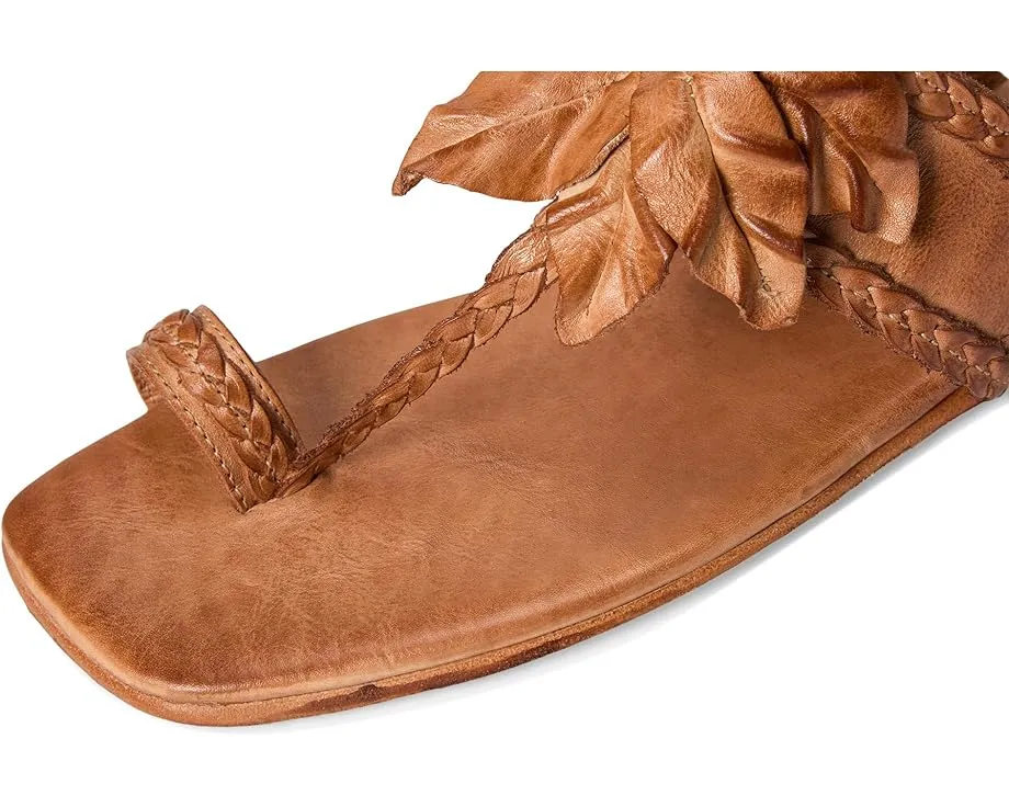 Сандалии Bed Stu Isobel с цветочным акцентом и состаренной кожей