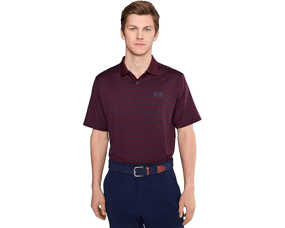 Поло Under Armour Matchplay Printed для гольфа с принтом и воротником