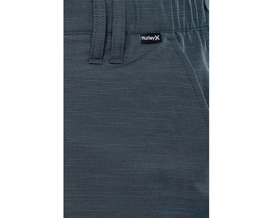 Шорты Hurley Phantom Slub 18 дюймов (46 см) с 3/4 эластичным поясом