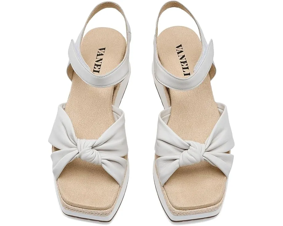 Босоножки Ekon от Vaneli с квадратным носком и застежкой на липучке