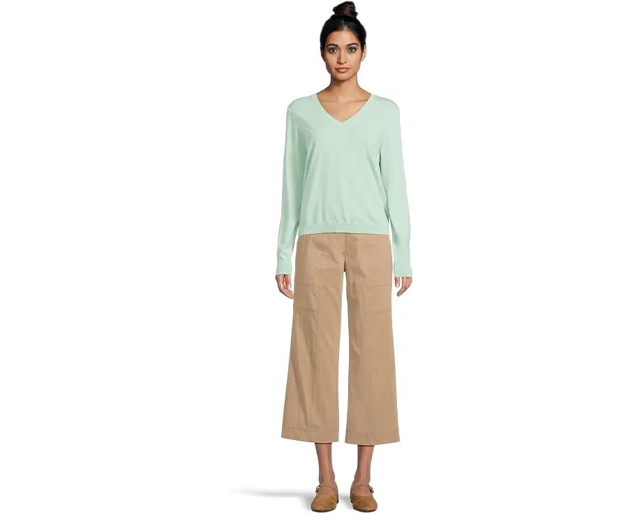 Свитер Elliott Lauren Grand Slam с глубоким V-вырезом и длинным рукавом