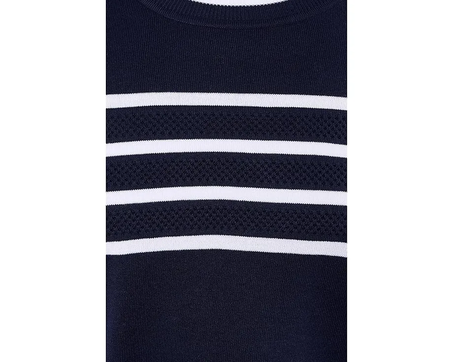 Petite Short Sleeve Crew Neck Sweater