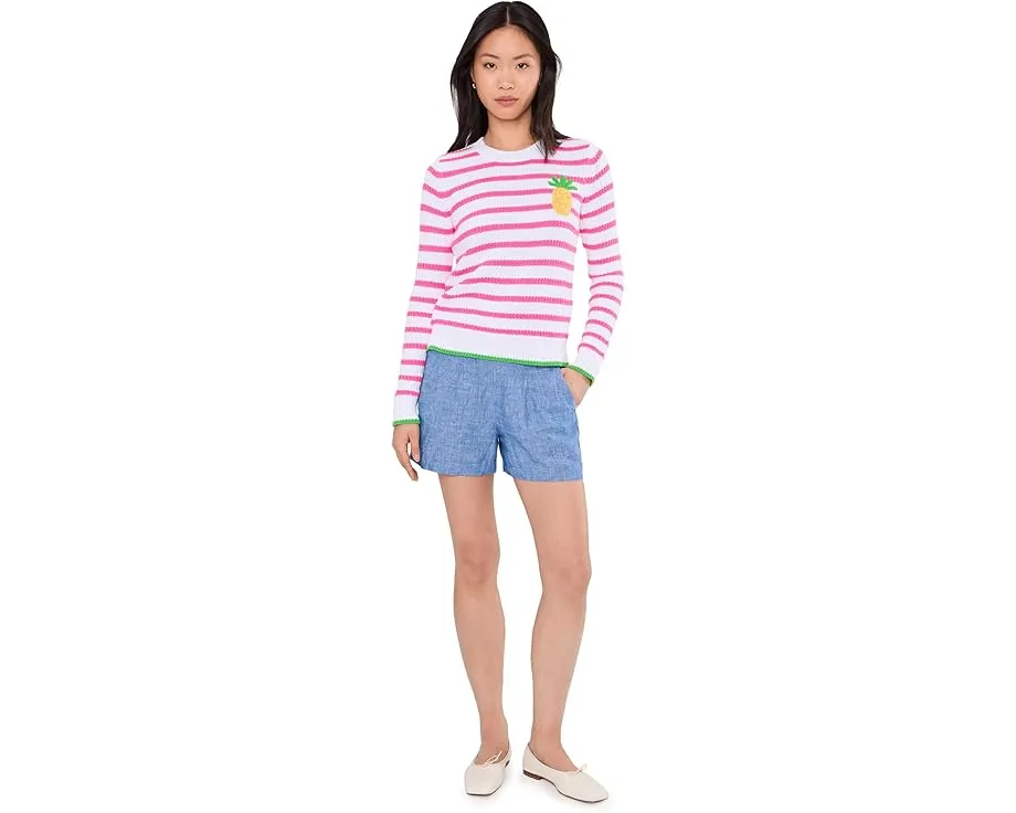 Льняные шорты Lilly Pulitzer Captina высокие