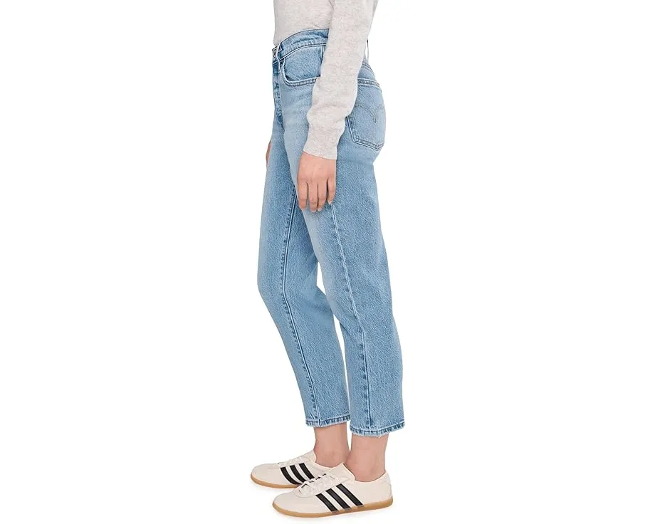 Кроп-джинсы Levi's Womens 501 с прямым кроем и классическим дизайном