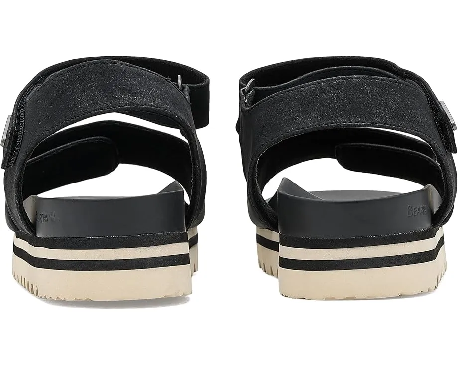 Бренд Bearpaw сандалии Bobbi на платформе с застежкой на липучке