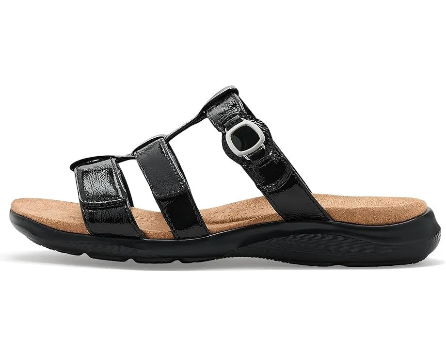 Сандалии Clarks Kitly Pearl с ремешками на липучке и текстильной подкладкой