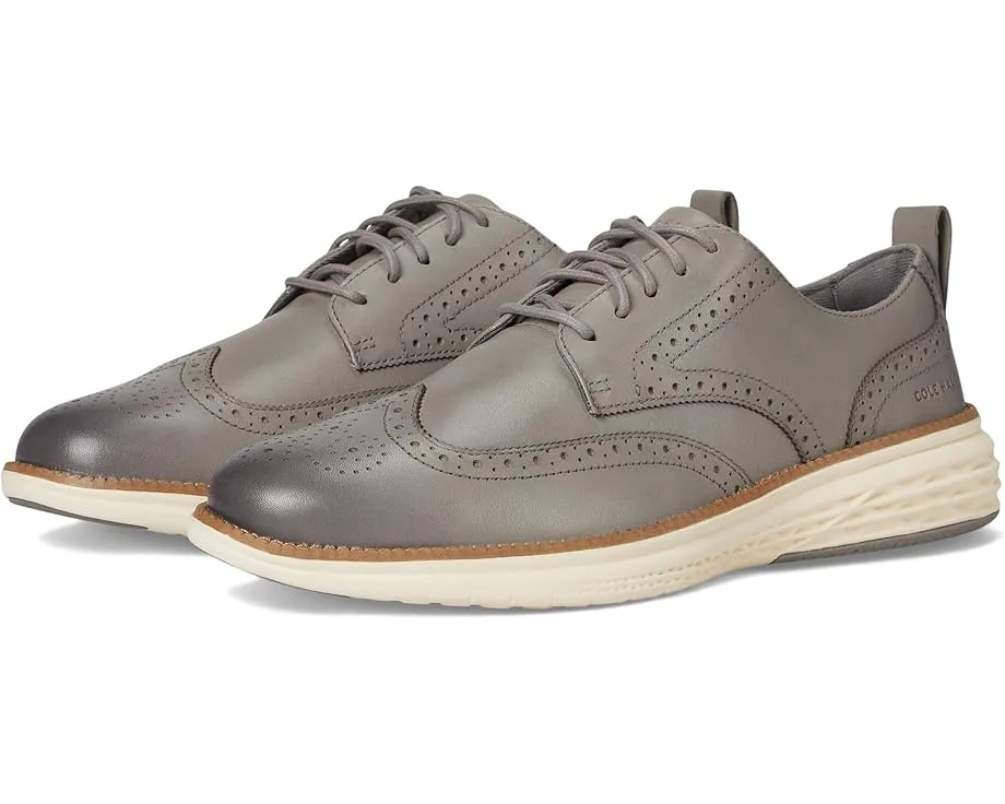 Оксфорды Cole Haan Grand Hurrion Wing Tip с кожаным верхом и подошвой EVA