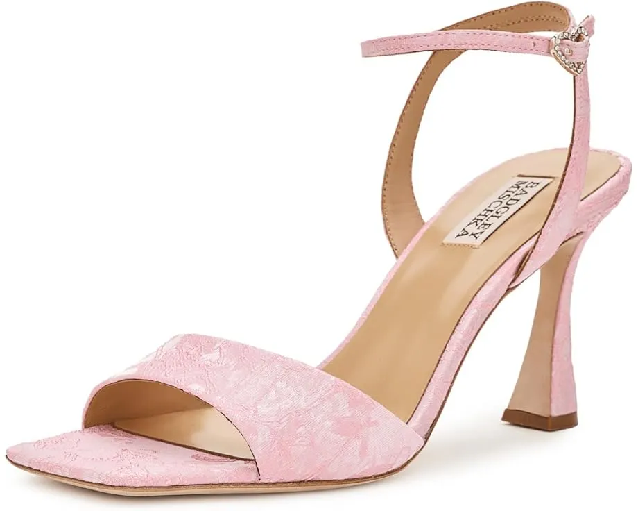 Босоножки Badgley Mischka Cady на шпильке с пряжкой в форме сердца и квадратным носком