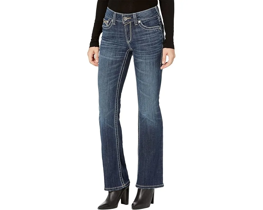 Джинсы Ariat R.E.A.L. Perfect Rise Lexie с клешем и идеальной посадкой